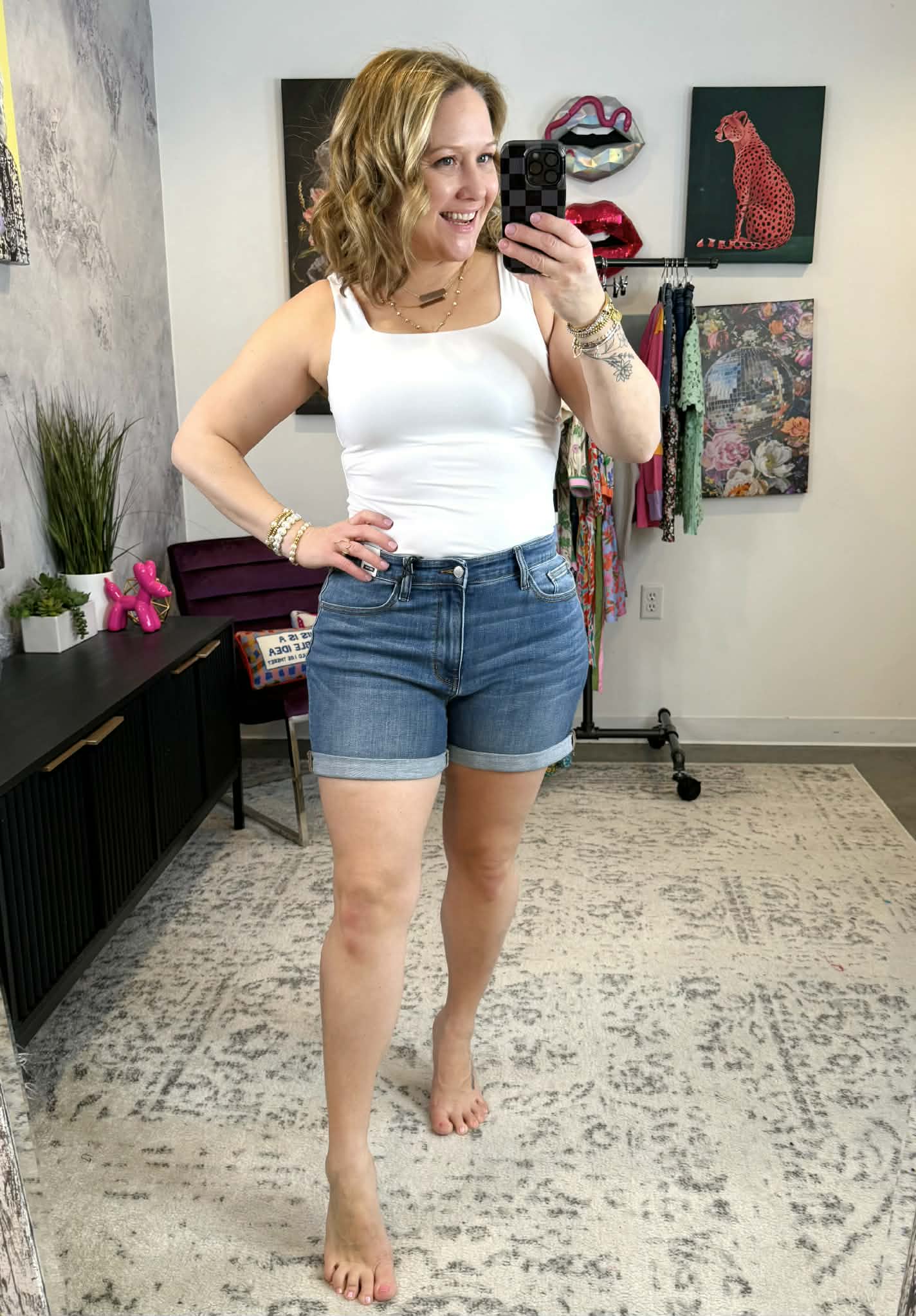 Judy Blue Clean Slate Cuffed Shorts {S-3X} - KaraMarie