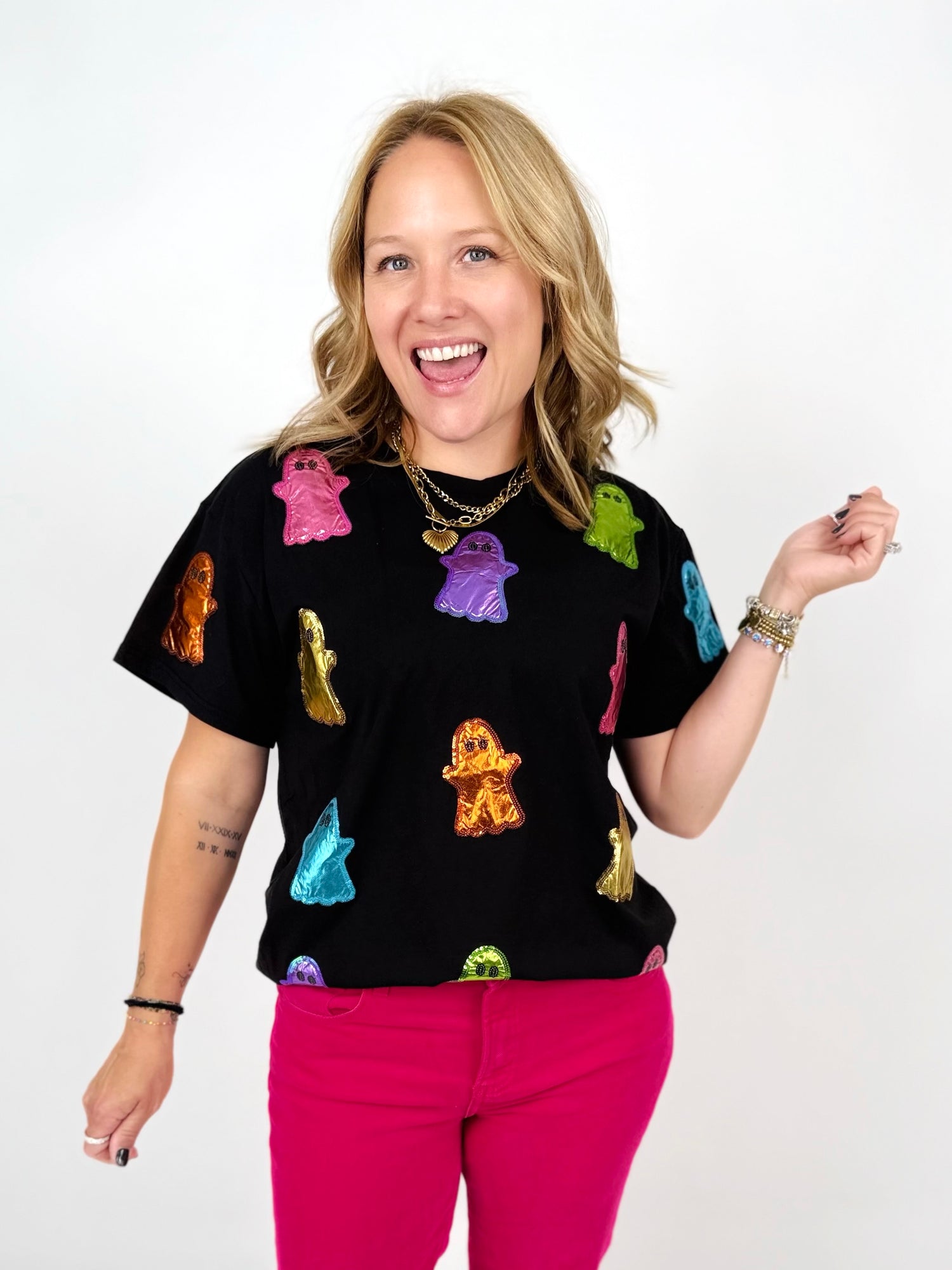 Neon Boo Crew Tee {XS-XL}