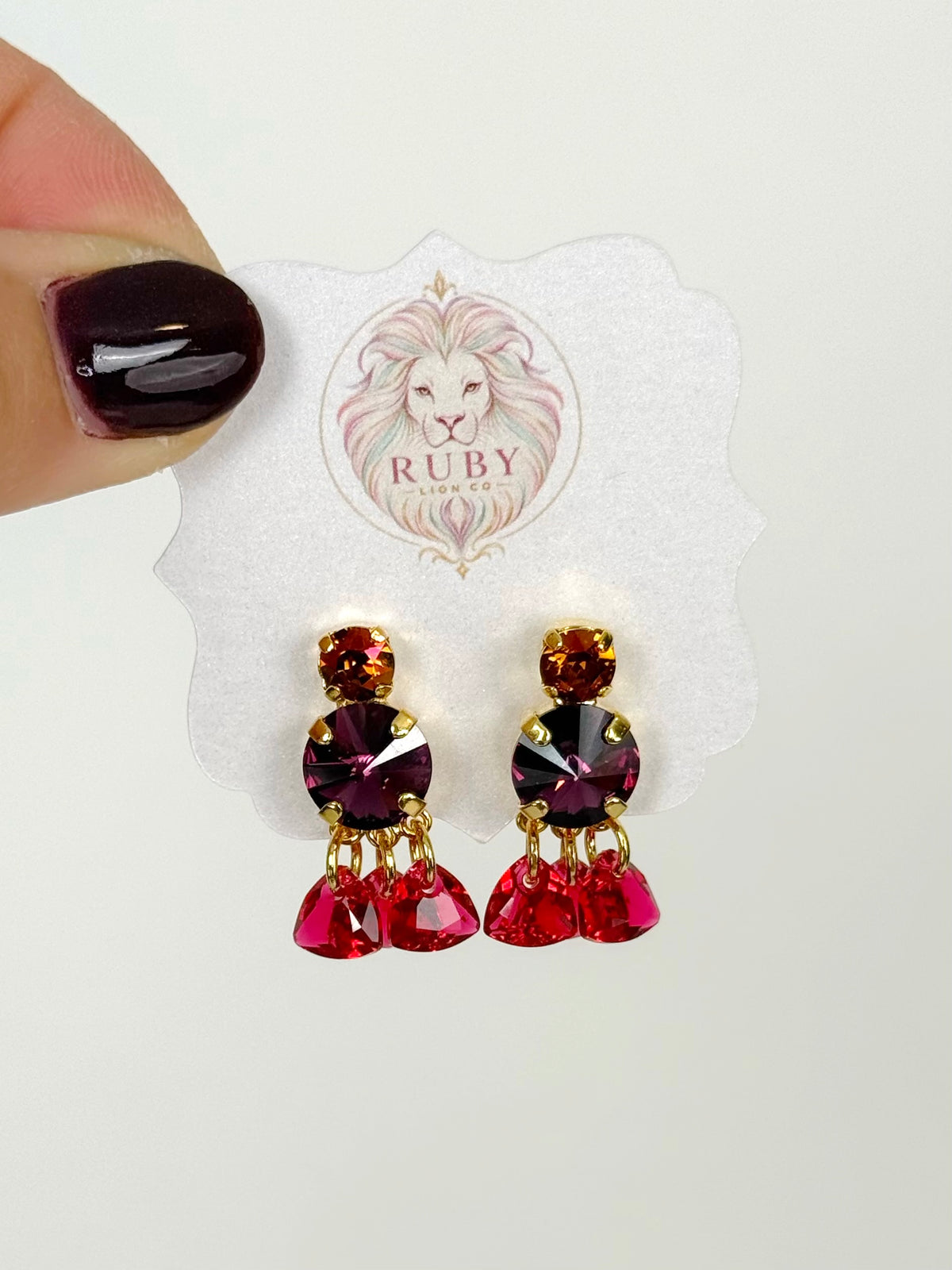 The Fireside Fringe Earrings :: Autumn Sunrise Collection