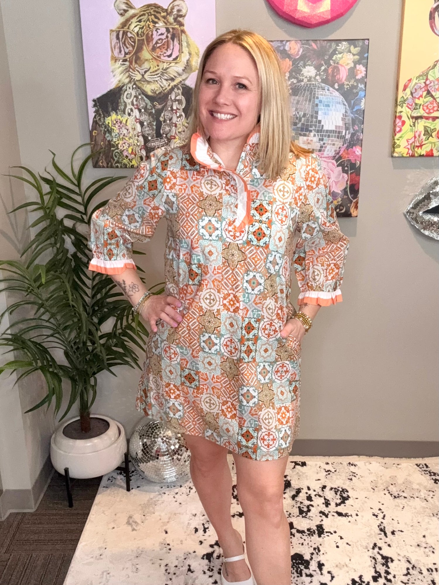 Boho Sundance Ruffle Dress {S-L} - KaraMarie