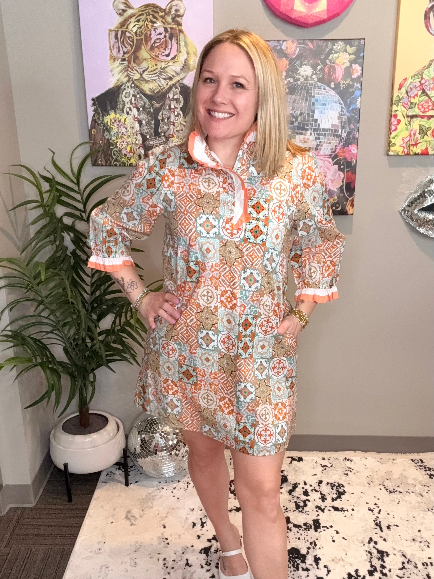 Boho Sundance Ruffle Dress {S-L} - KaraMarie