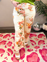 Floral Drift Wide-Leg Pants {S-L} - KaraMarie