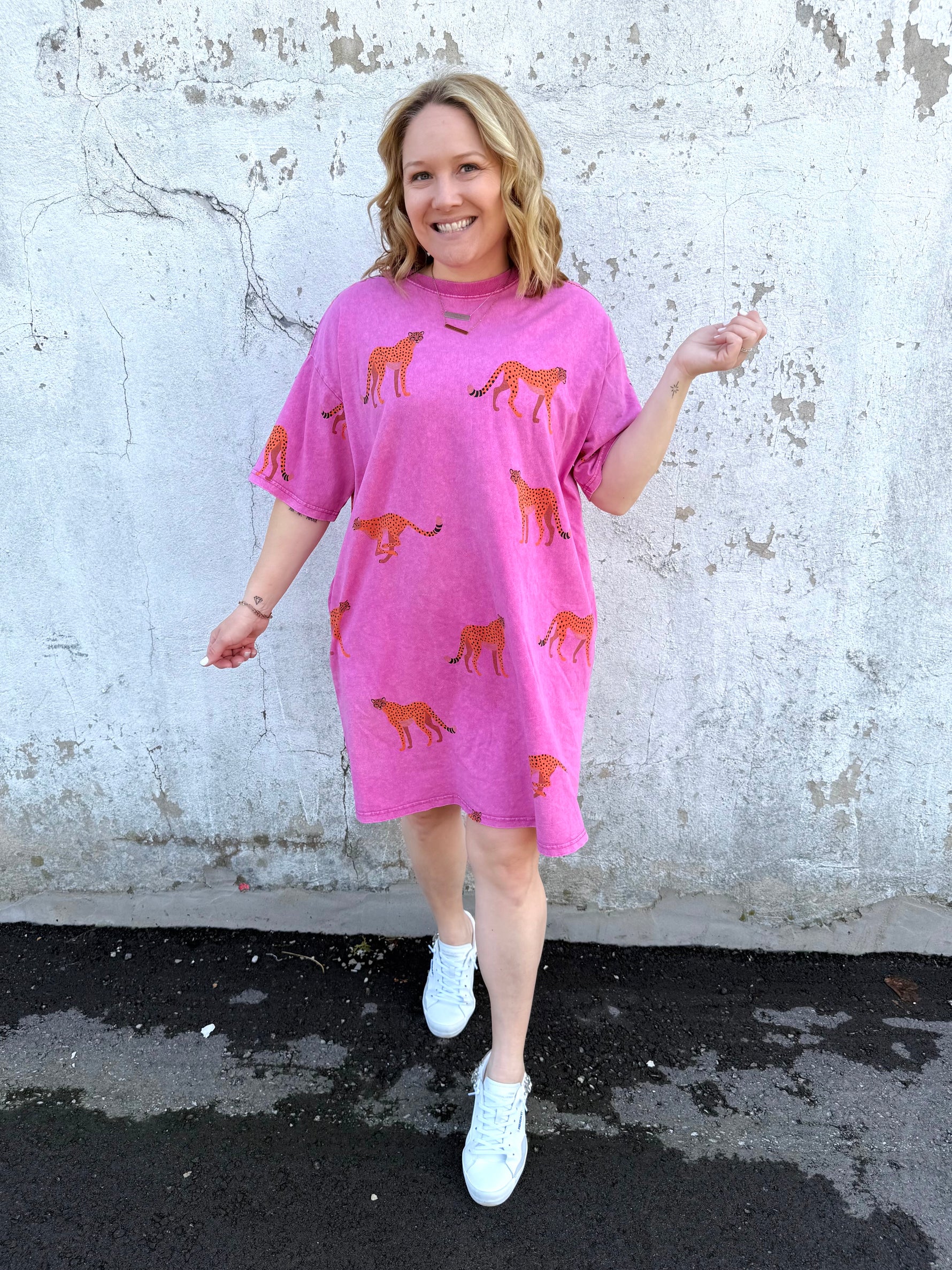 Fast and Fierce Dress in Magenta {S-3X} - KaraMarie