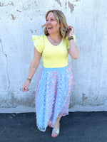 Ethereal Flight Midi Skirt {S-L} - KaraMarie