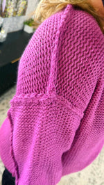 Out of the Box Sweater in Orchid {S/M-2X/3X} - KaraMarie