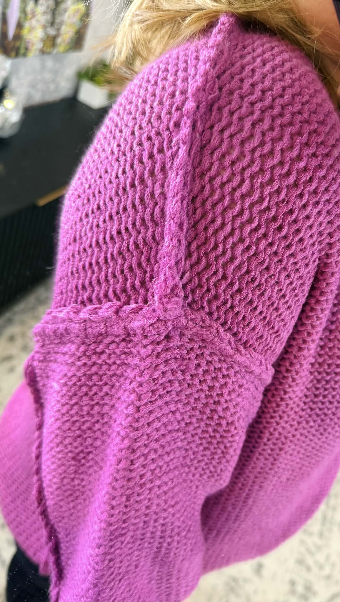 Out of the Box Sweater in Orchid {S/M-2X/3X} - KaraMarie
