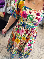 Cottage Bloom Midi Dress {S-3X} - KaraMarie