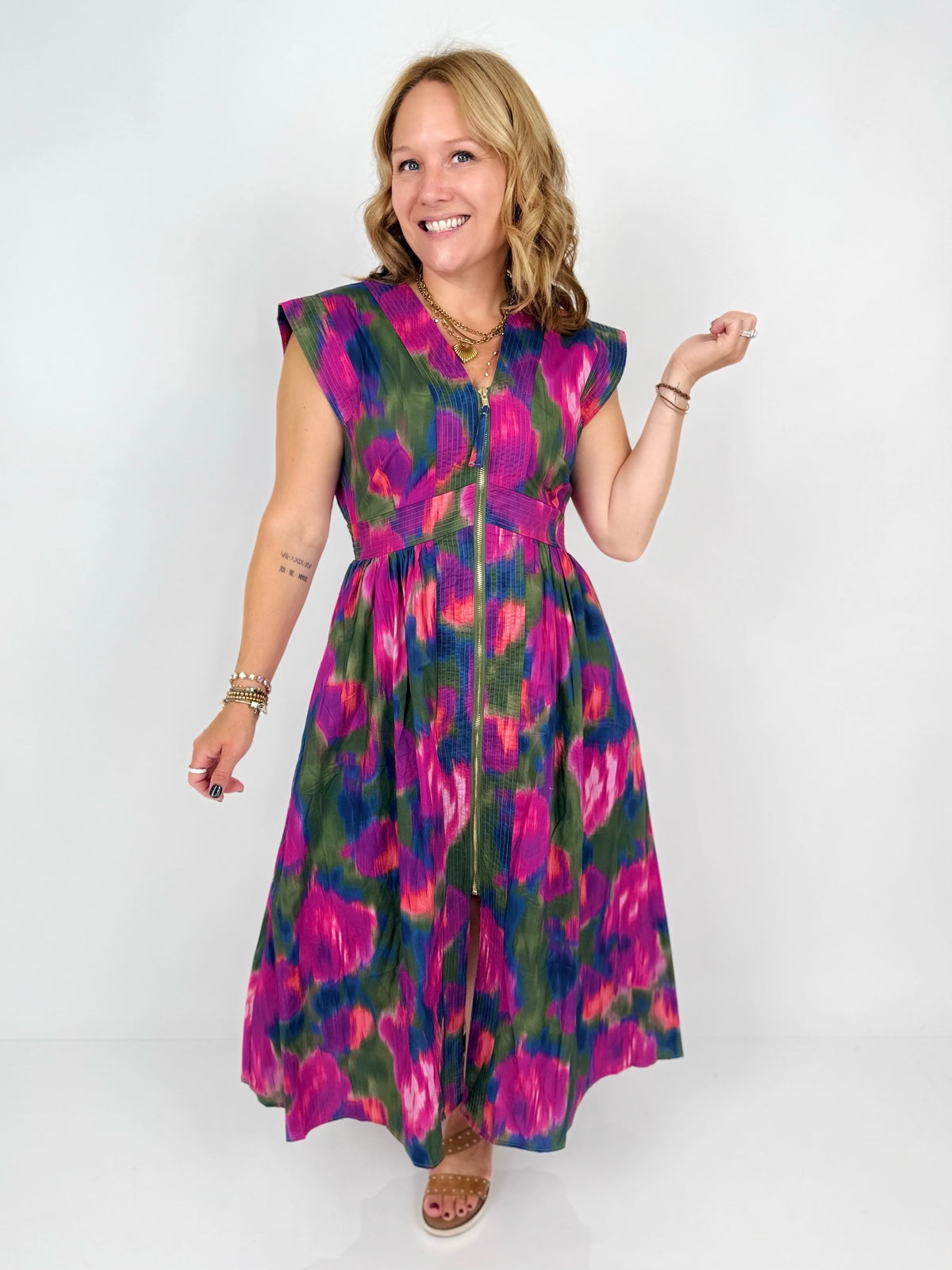 Signature Style Zipper Dress {S-L}