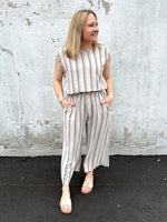 BLAKELEY Calabasas Crop Pant Set in Sand {XS-3X} - KaraMarie