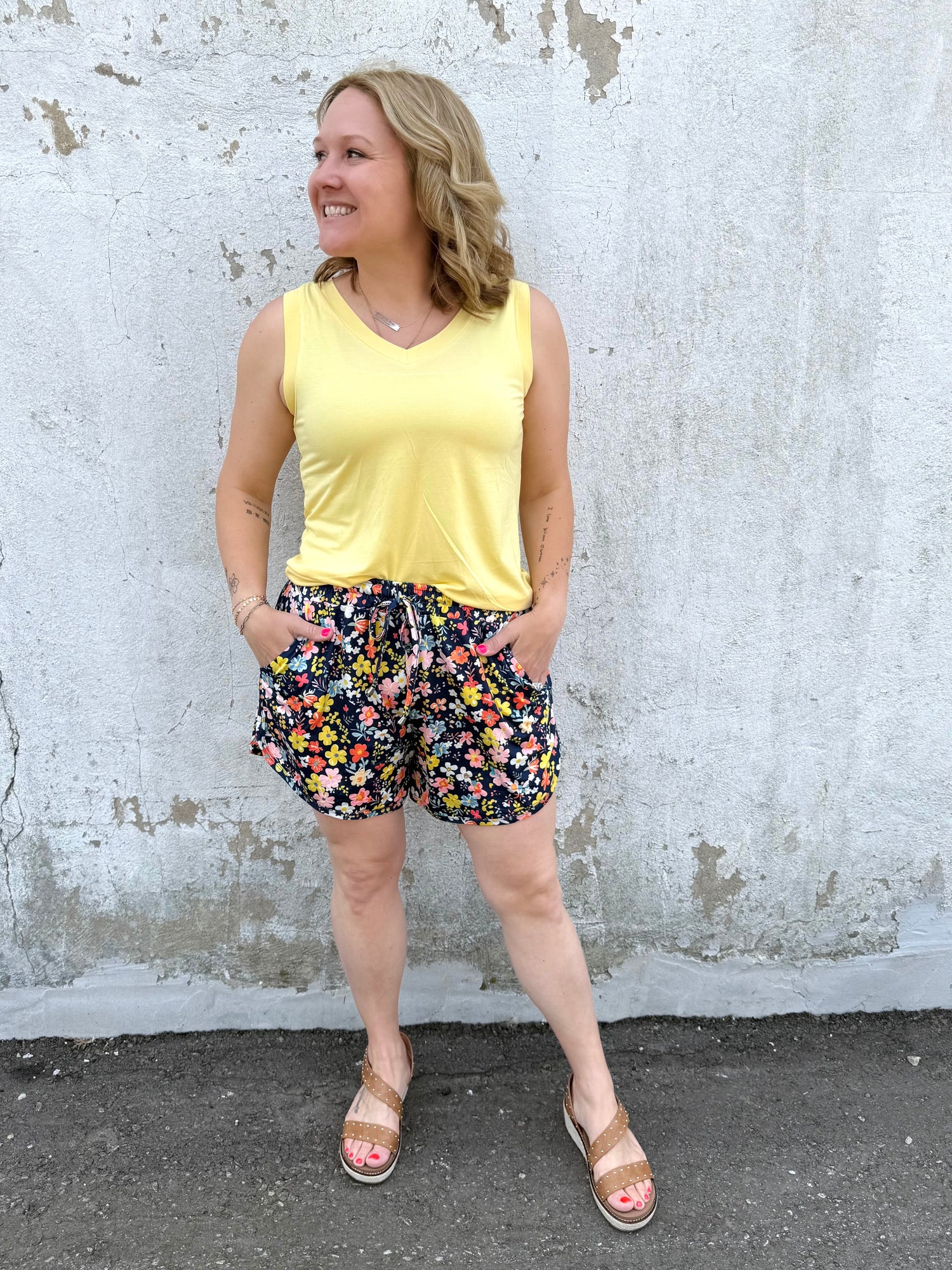 Lounge Shorts - Wildflowers {XS-3X}