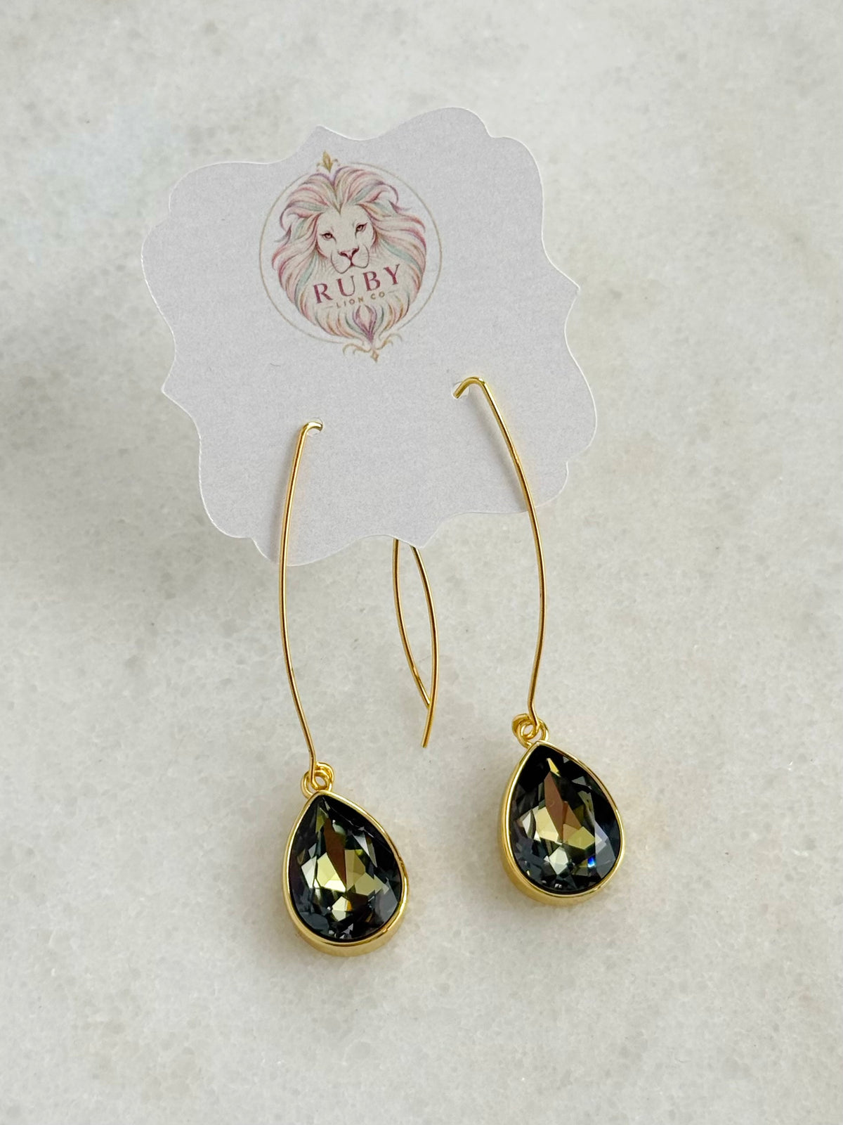 The Smoky Sunset Earrings :: Golden Hour Collection