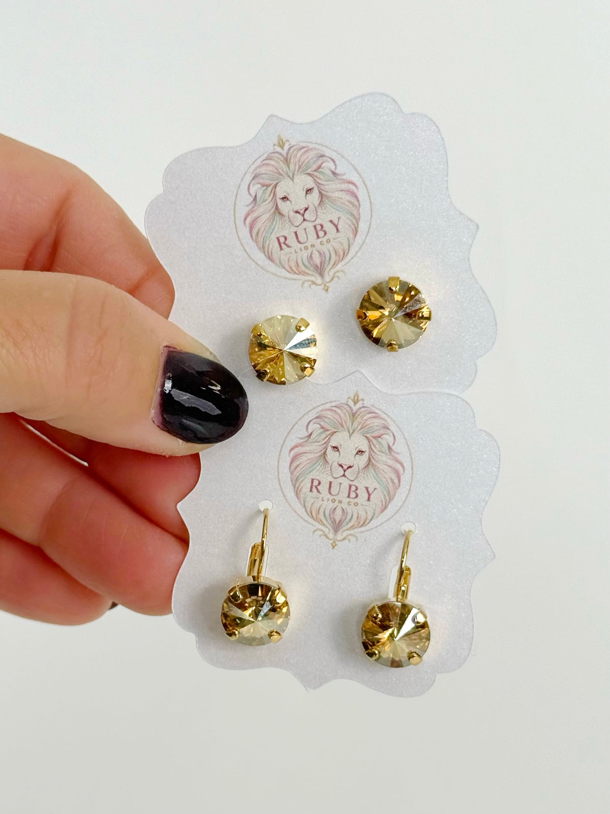 The Dottie Earrings :: Golden Hour Collection :: Golden Shadow