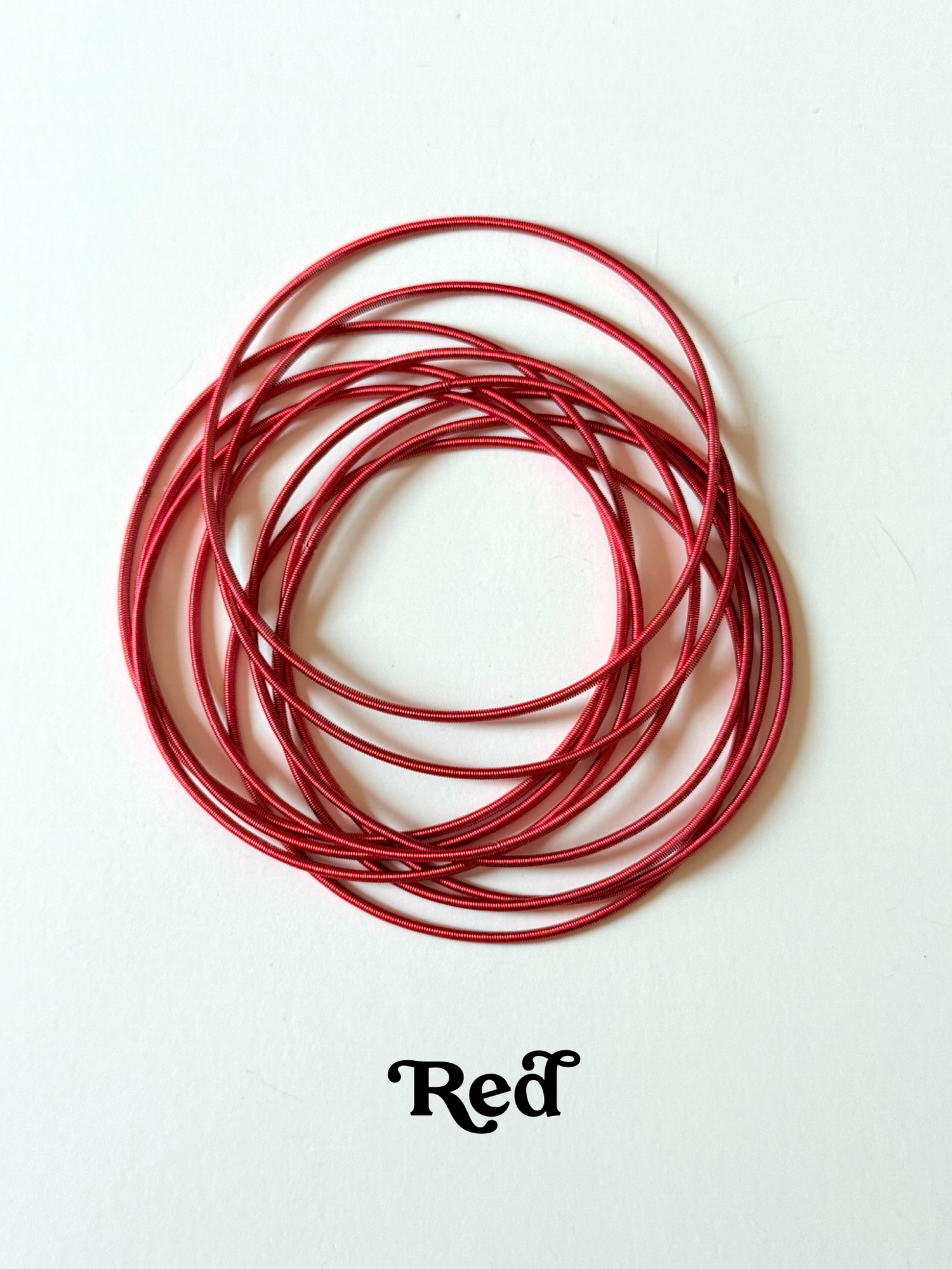 Guitar String Bracelets {Multiple Colors!}