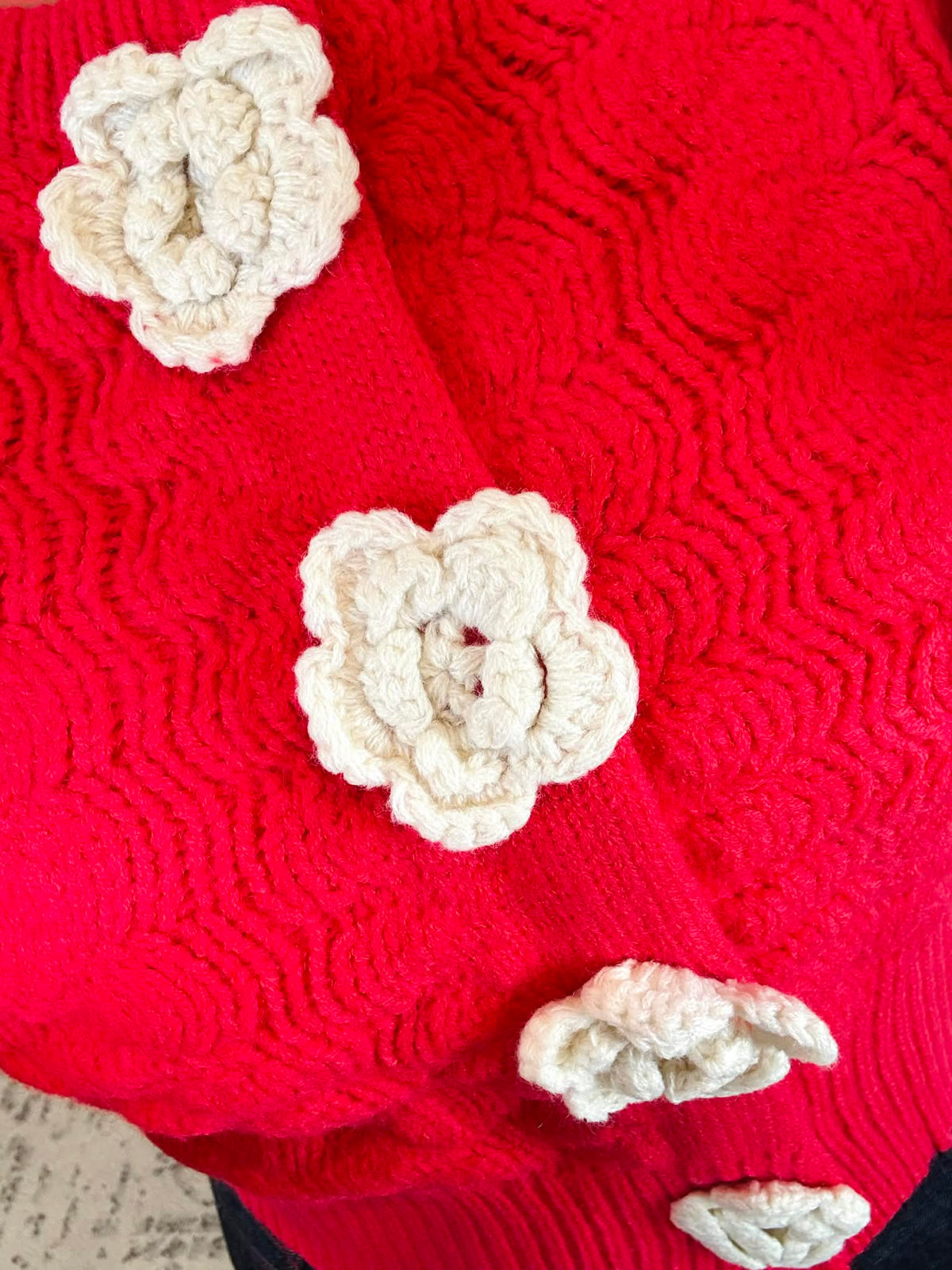 Cottage Charm Sweater Cardigan {S-L} - KaraMarie