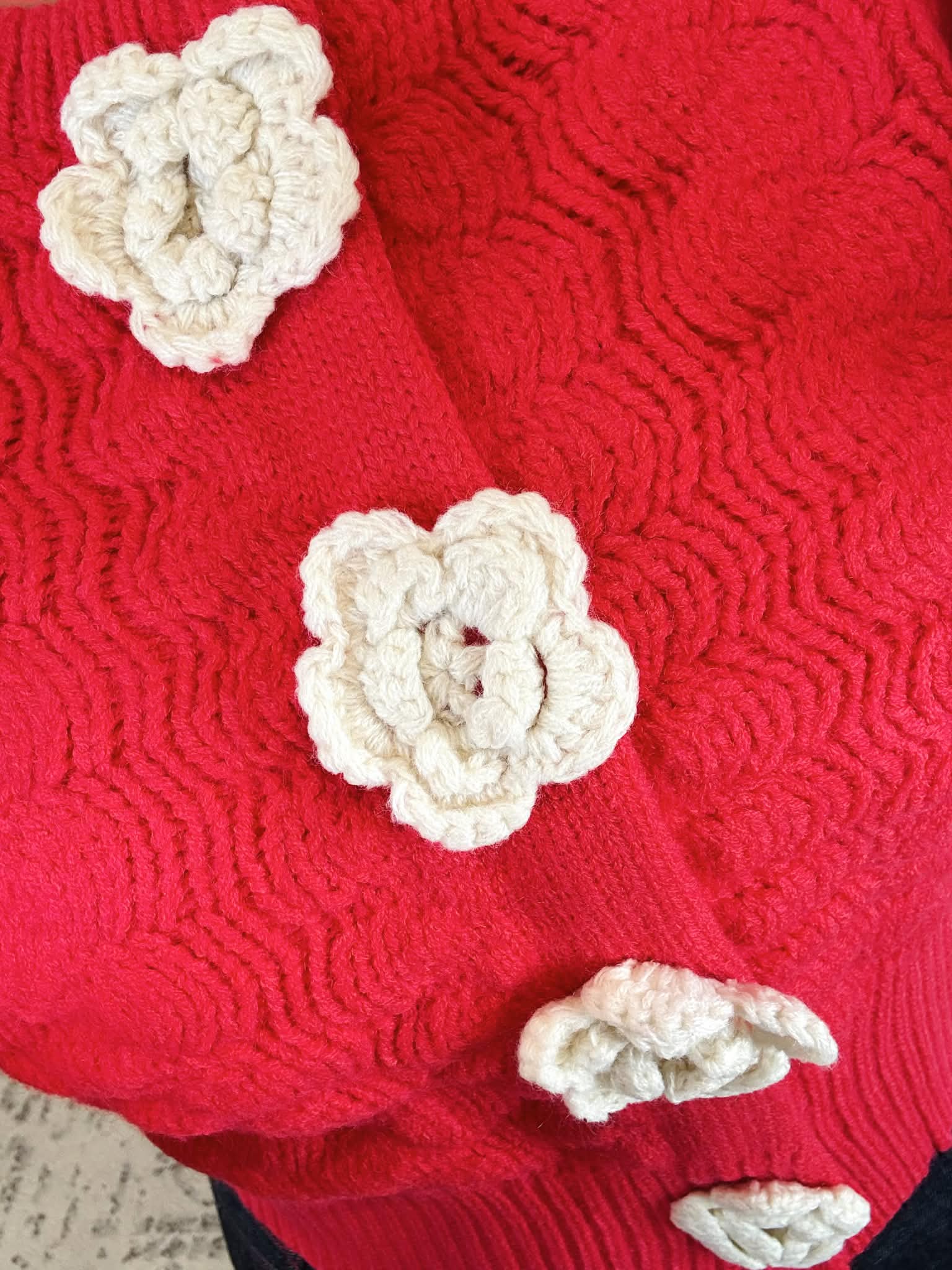 Cottage Charm Sweater Cardigan {S-L} - KaraMarie