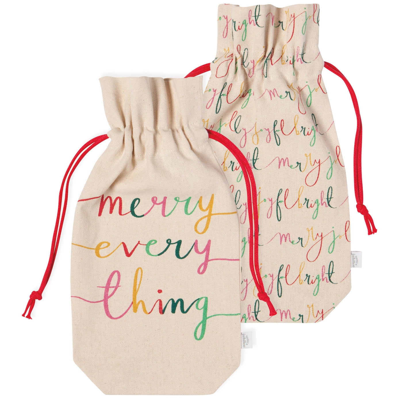 Holiday Wine Bag Set {Multiple Prints}
