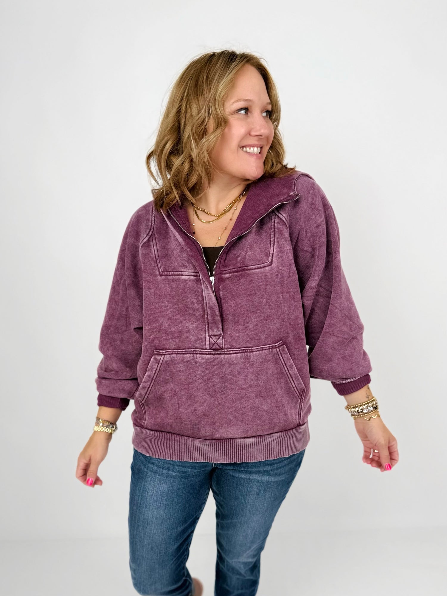 Afterglow Acid Wash Hoodie - Multiple Colors! {S-L}