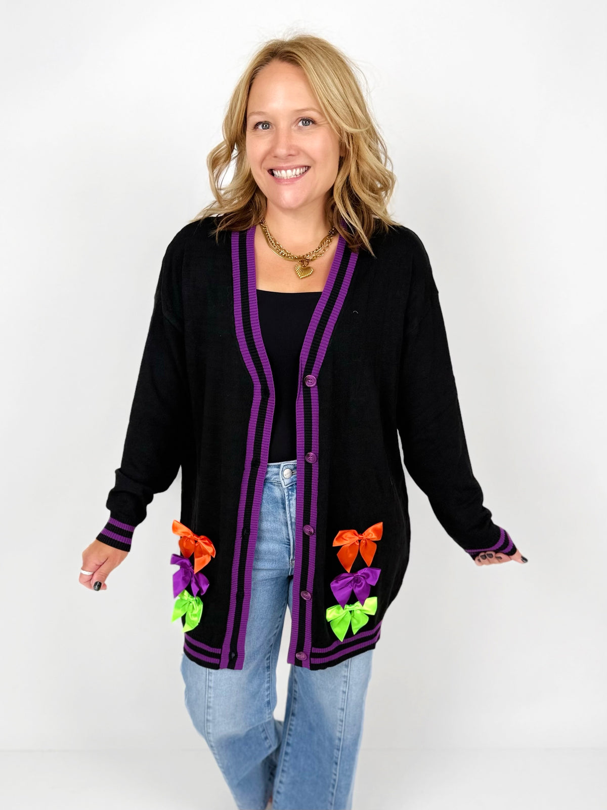 Sugar and Spooks Cardigan  {S-3X}