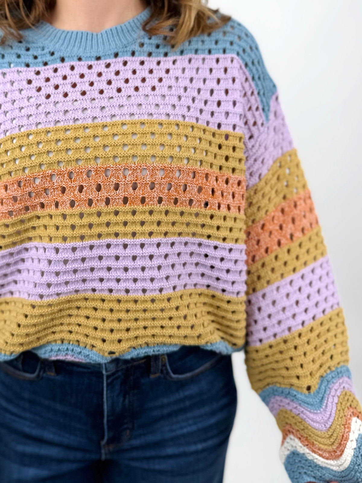 Wavy Dreamer Sweater {S-XL} - KaraMarie
