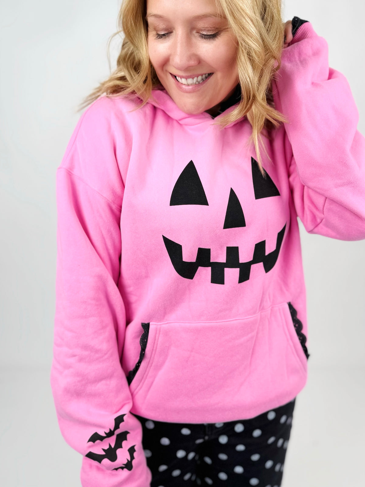 Ampersand Comfort Zone Hoodie - Lil' Miss Pumpkin {S-3X}