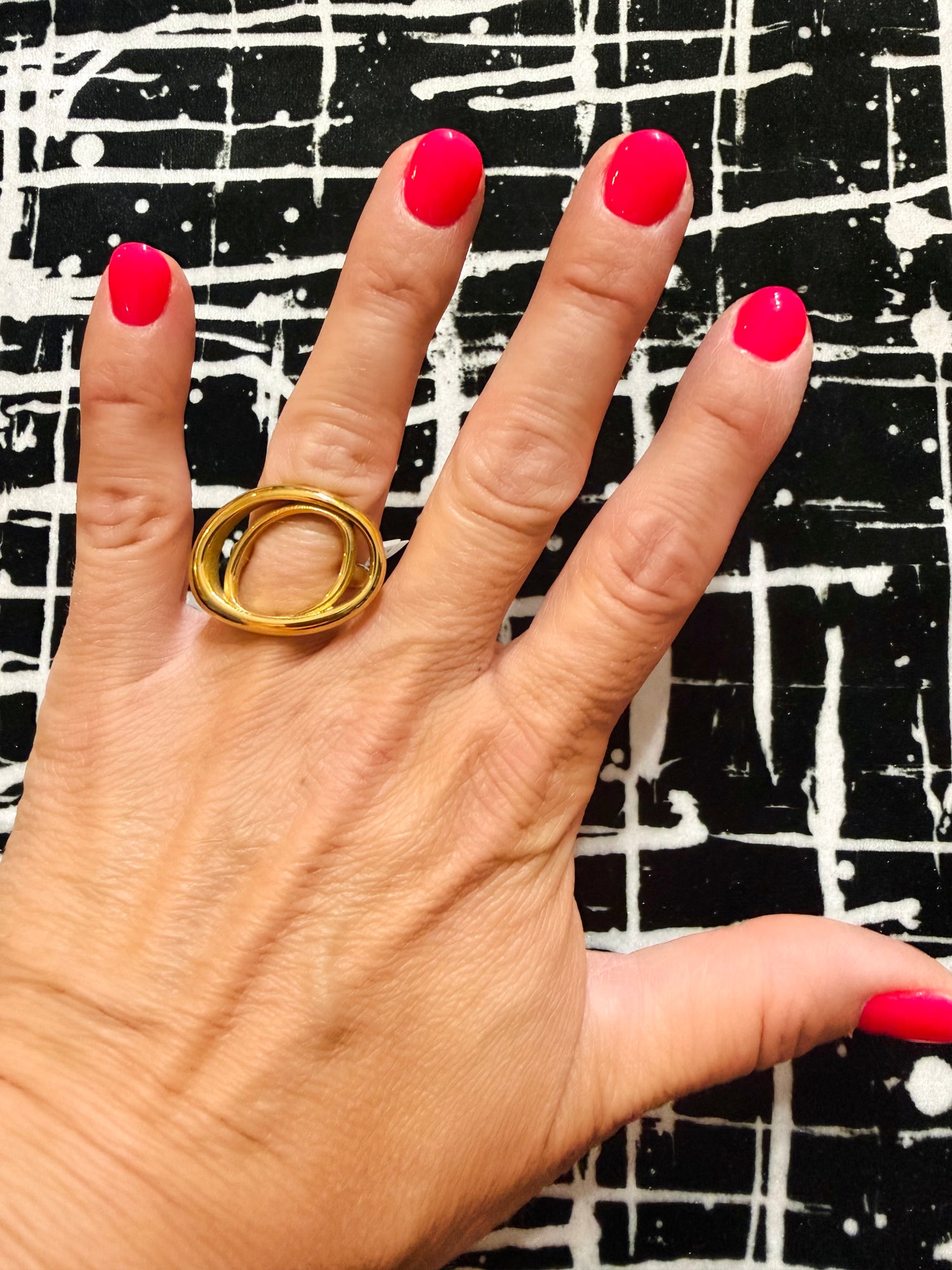 Double Oval Ring {Waterproof Jewelry}