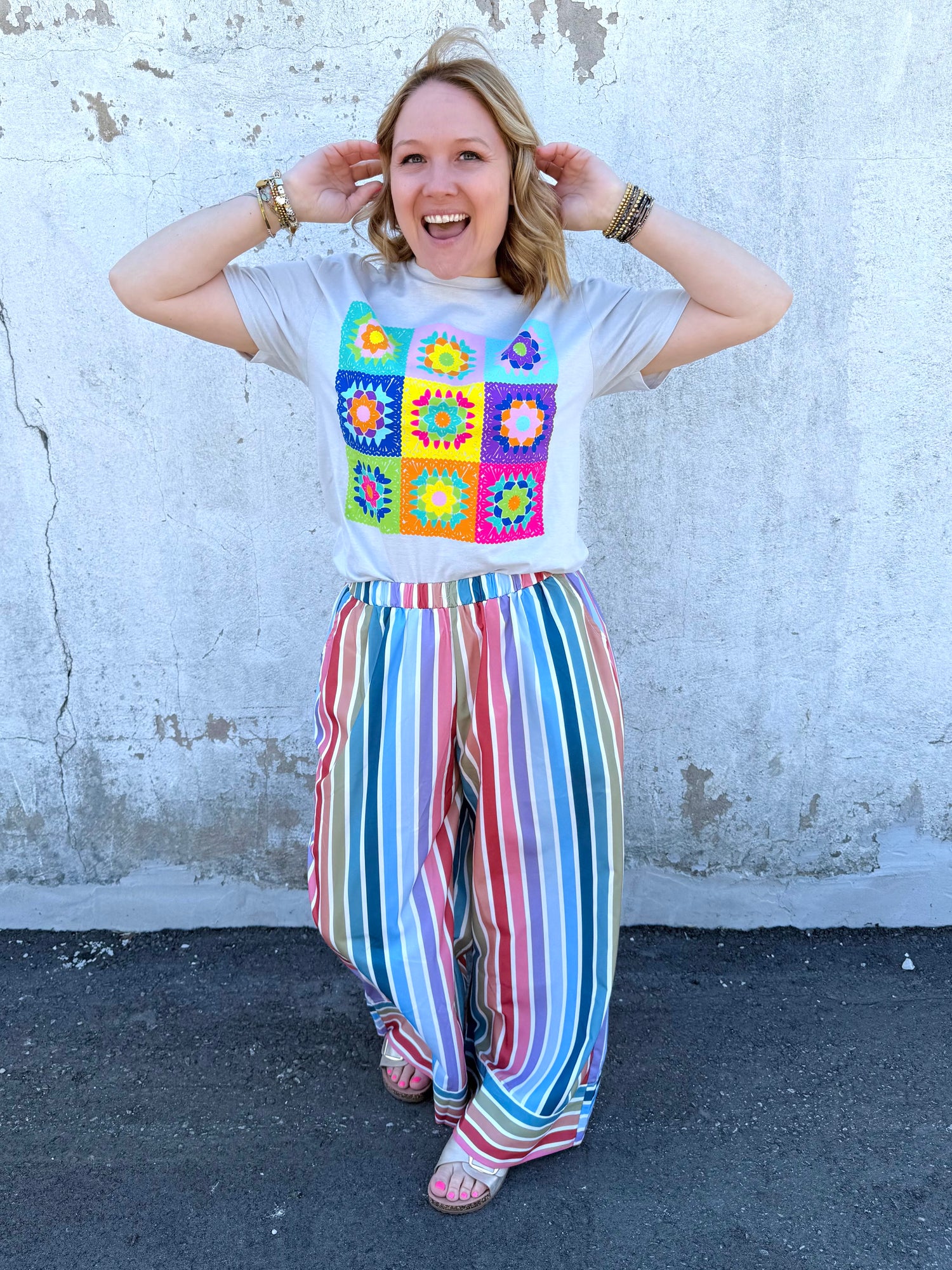 Prism Patch Tee {S-3X} - KaraMarie