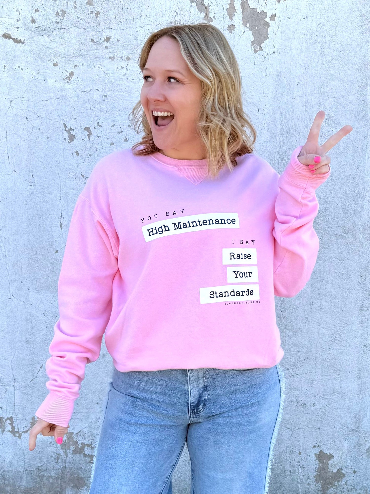 Raise Your Standards Sweatshirt {S-3X} - KaraMarie
