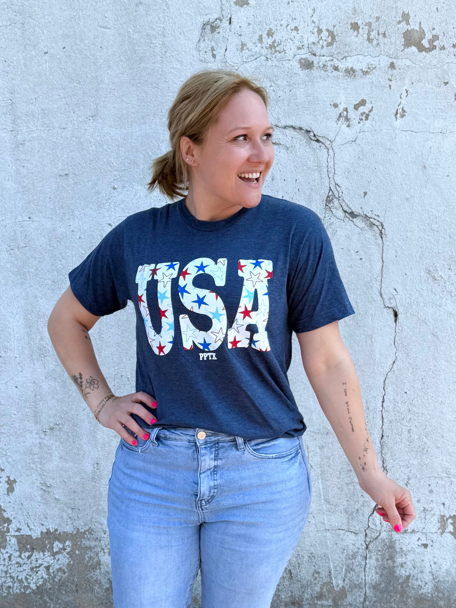 Starry USA Graphic Tee {Adult + Kids Sizes!}