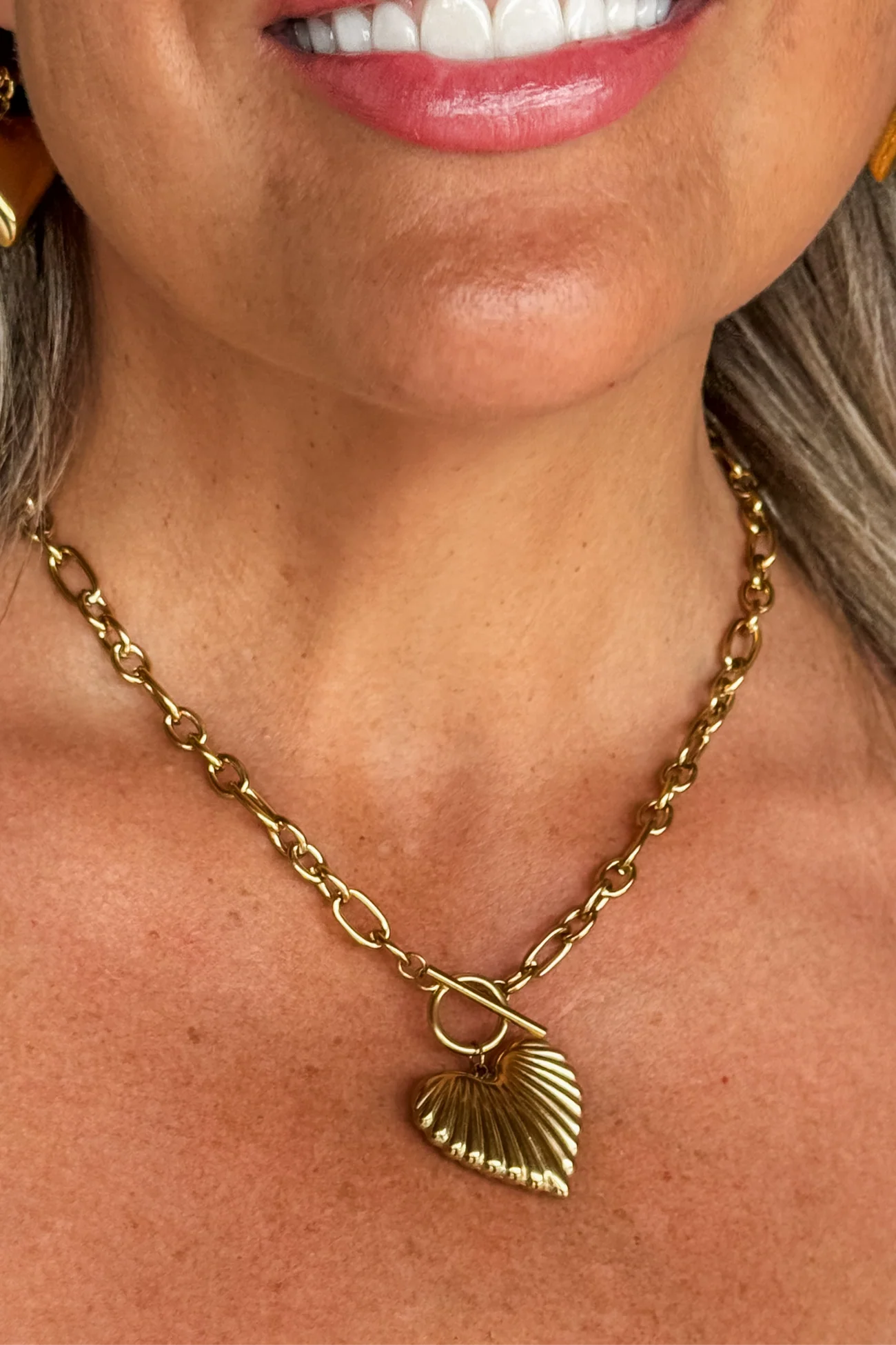 Shell Heart Necklace