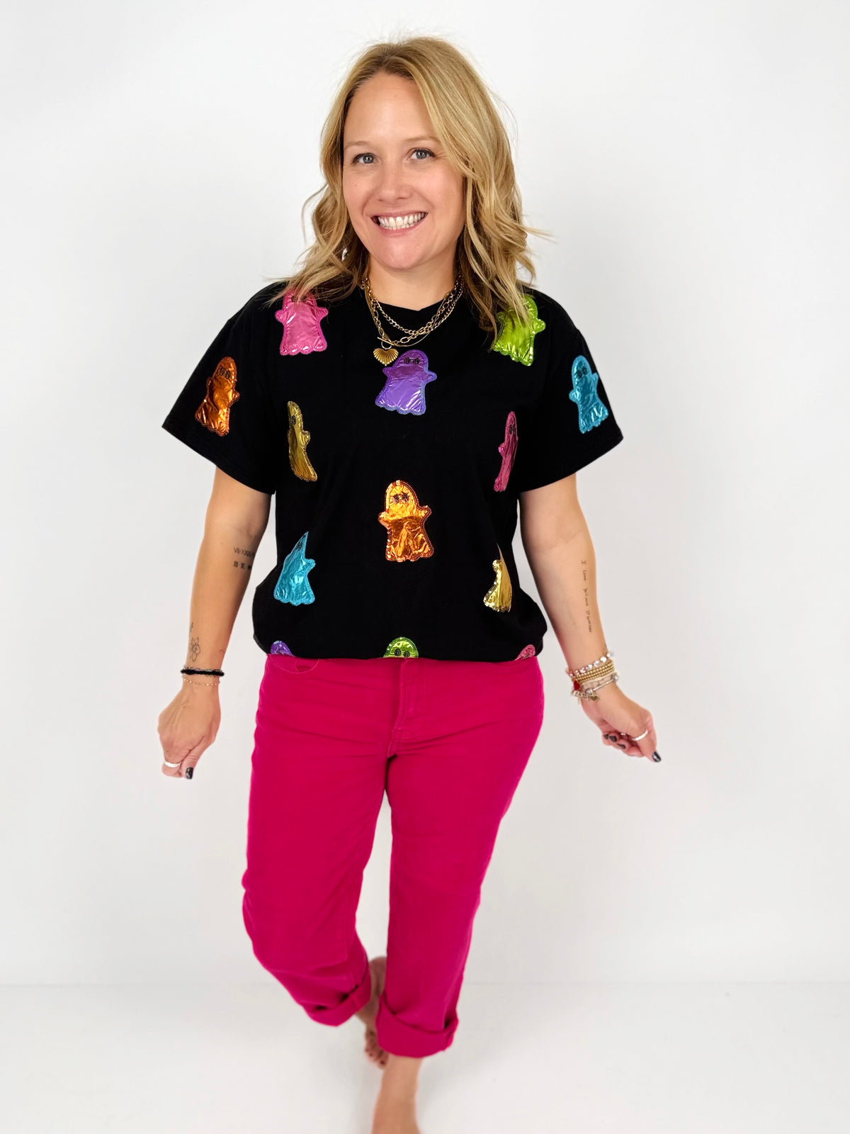 Neon Boo Crew Tee {XS-XL}