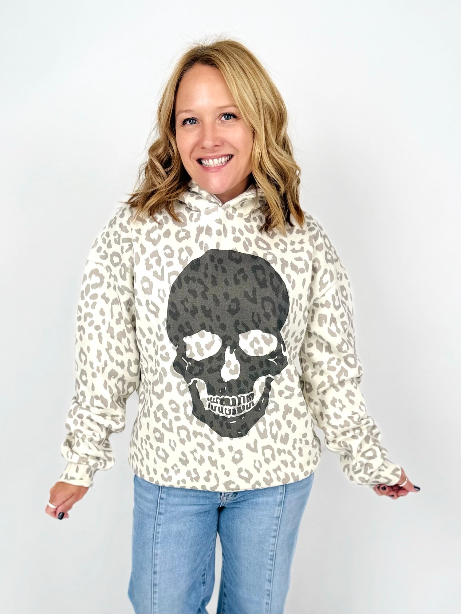 Ampersand Comfort Zone Hoodie - Purr-dy Scary {S-3X}