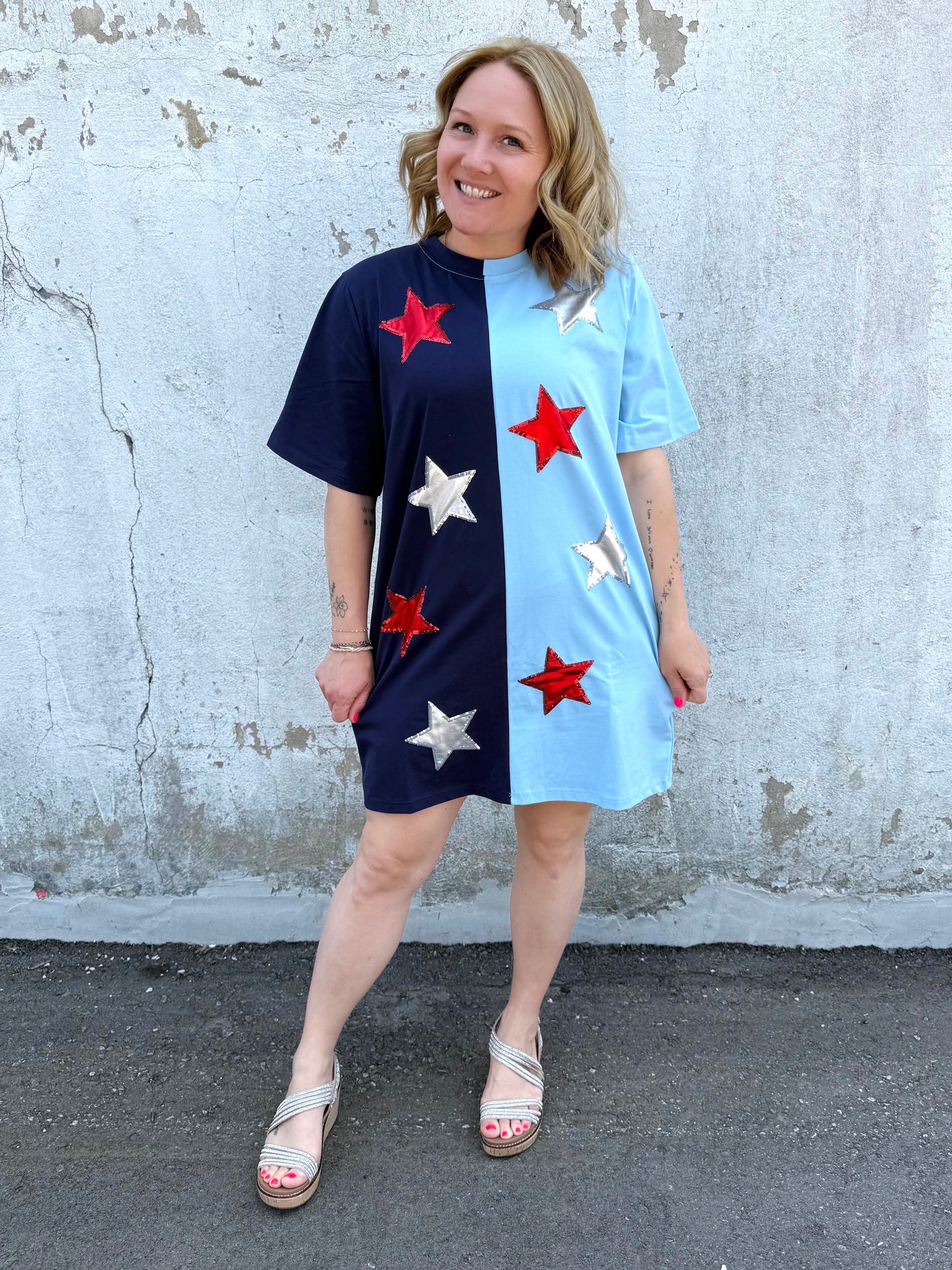 Follow The Stars Dress {S-3X} - KaraMarie