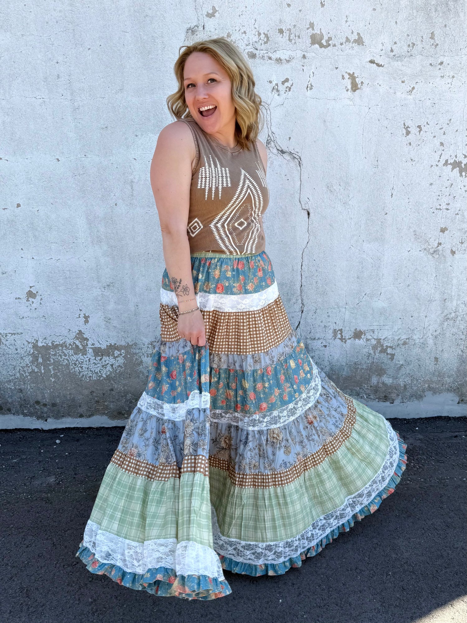 Blakeley Country Summer Maxi Skirt {XS-2X}