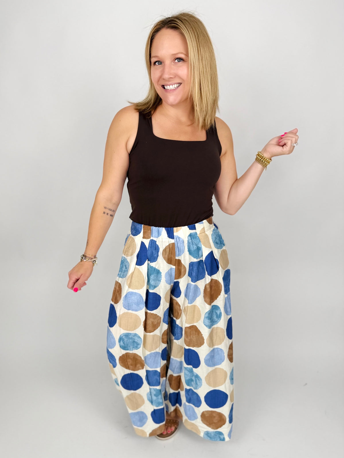 Spotlight Wide-Leg Pants {S-2X} - KaraMarie