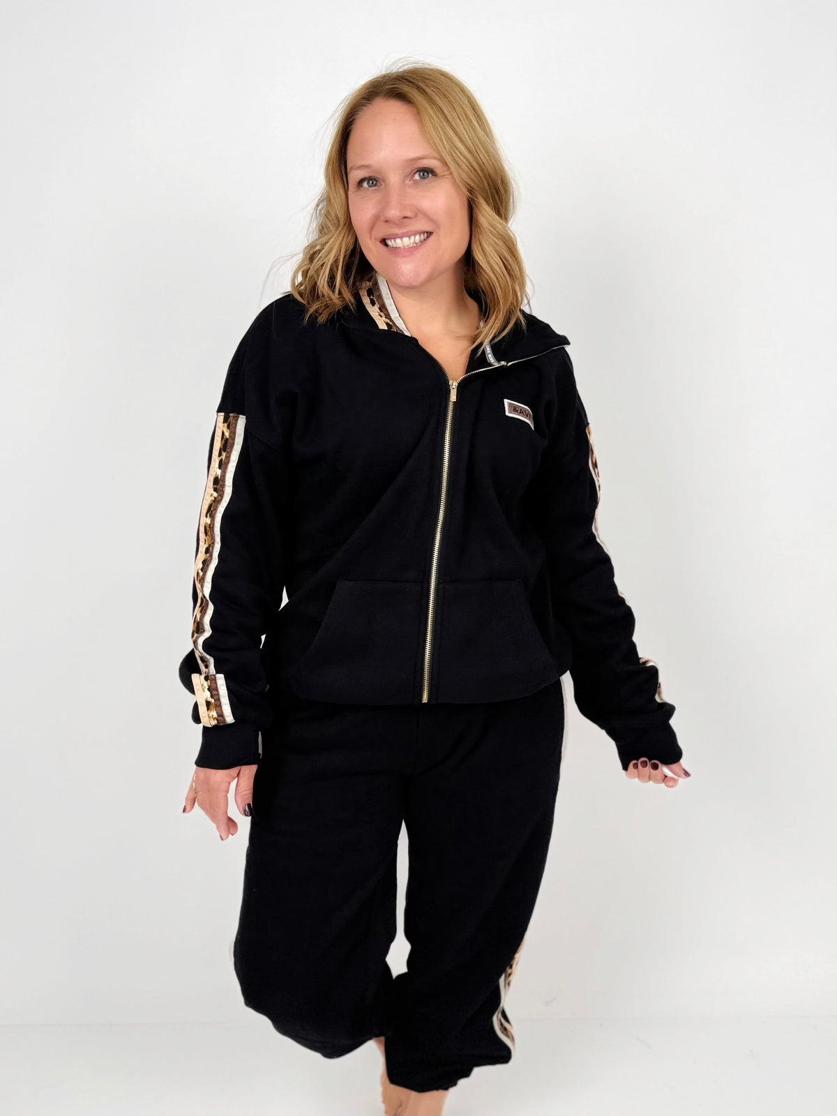 Ampersand Comfort Zone Joggers - Fearless & Free {S-3X} - KaraMarie