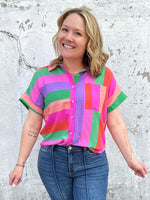 Linear Mood Top {S-2X} - KaraMarie