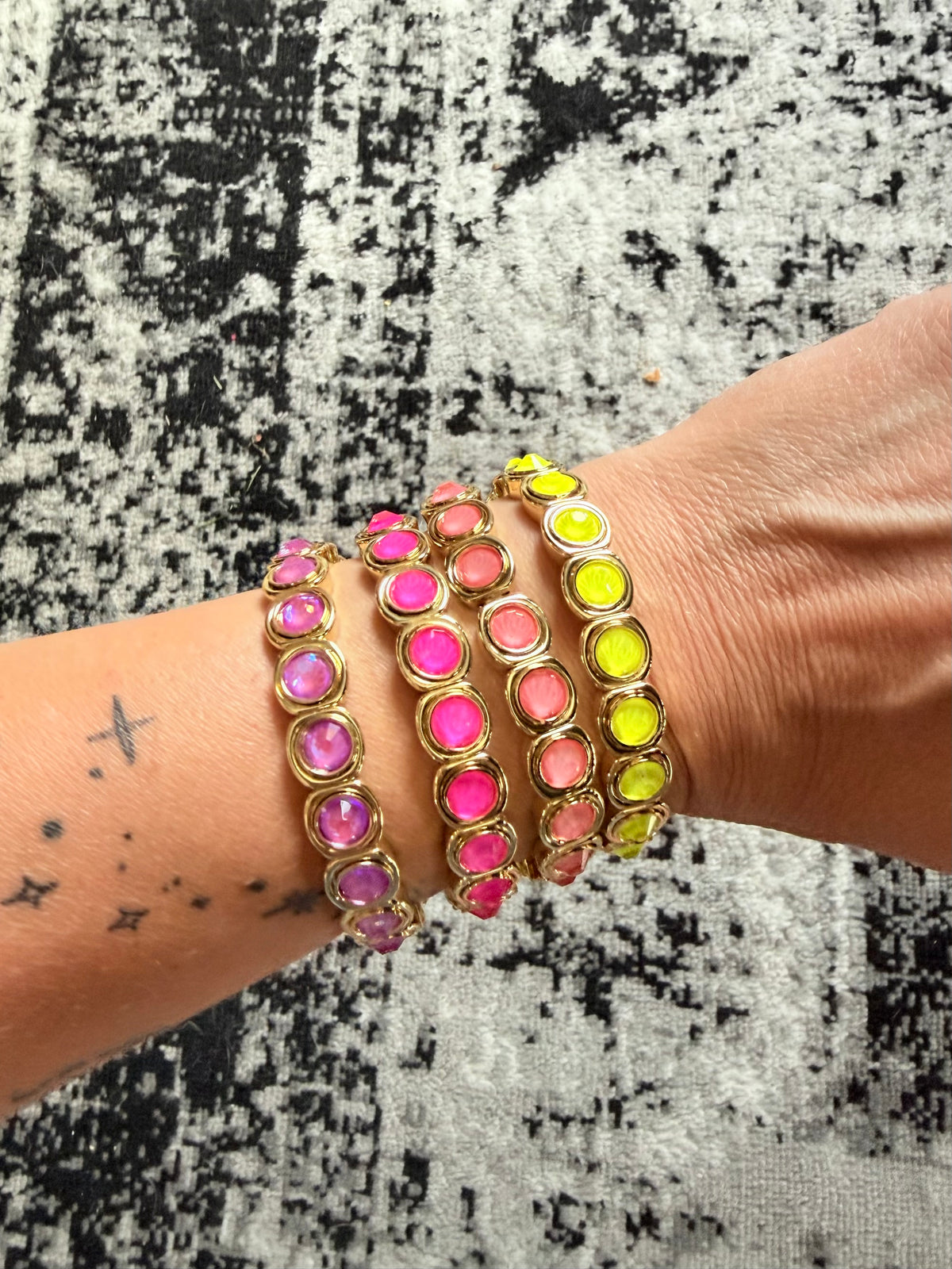 Neon Lights Stacking Bracelets {Multiple Colors}