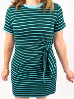 Effortless Stripes Tie-Waist Dress {S-L} - KaraMarie