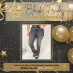 BLACK FRIDAY DEAL!! Judy Blue Stardust Straight Jeans {0-24W} - KaraMarie