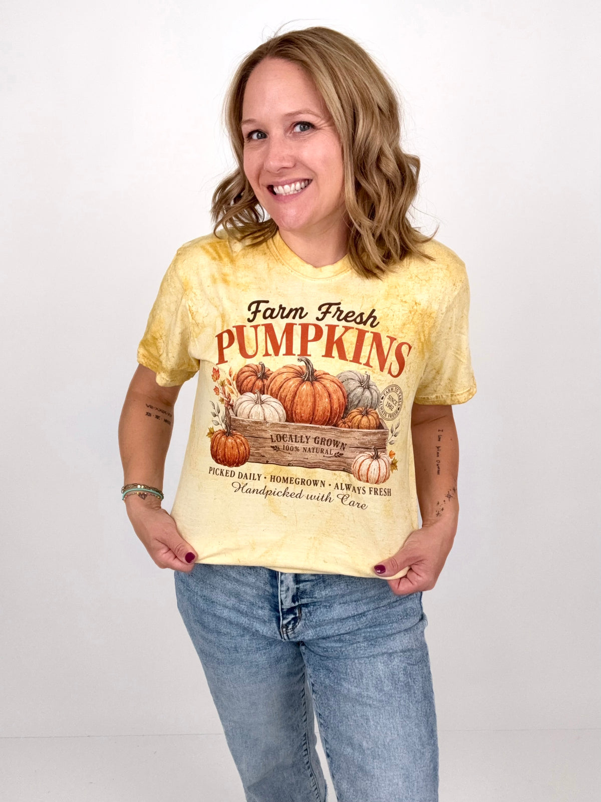 Farm Fresh Pumpkins Graphic Tee {Custom Order!}