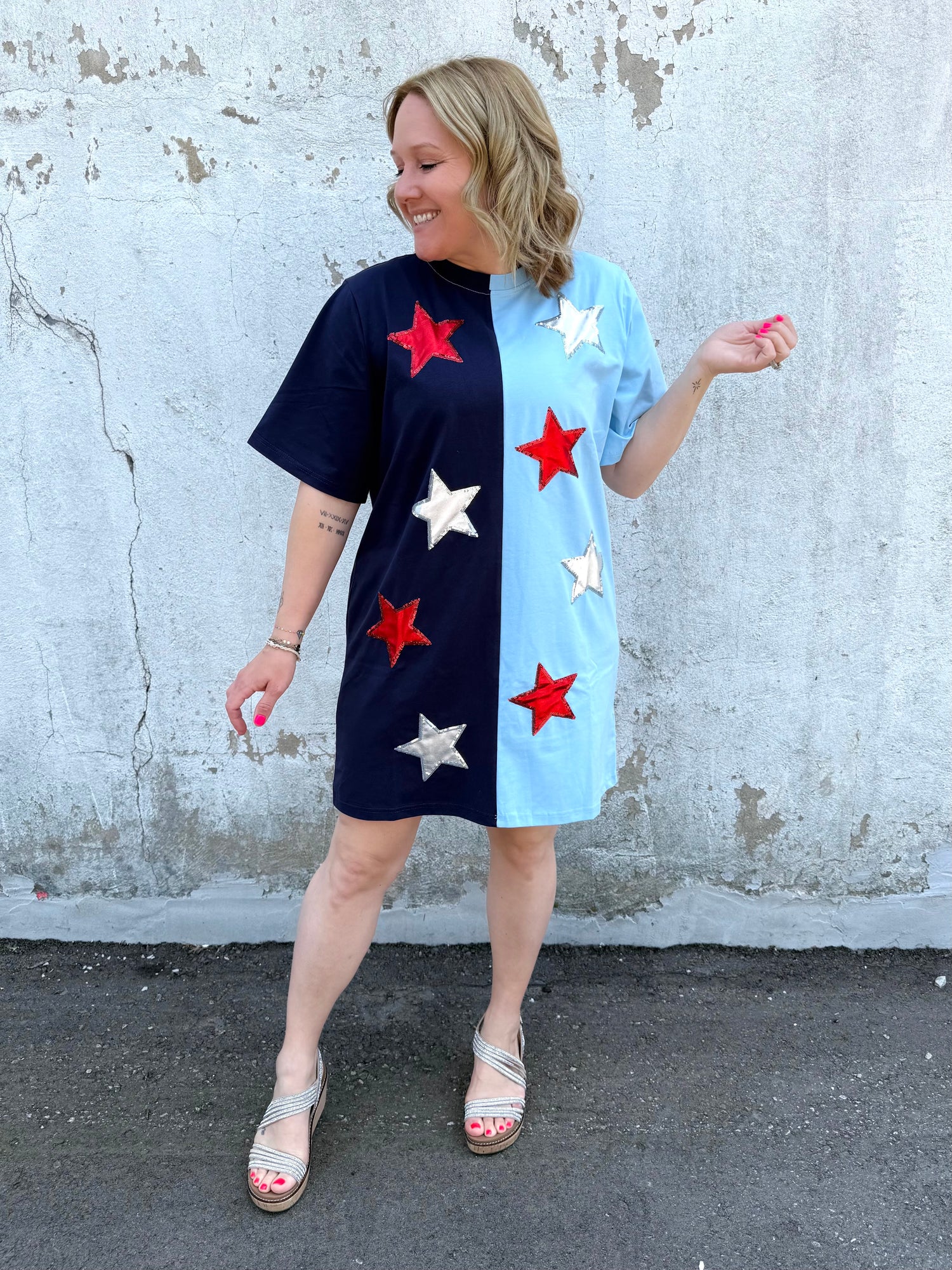 Follow The Stars Dress {S-3X} - KaraMarie