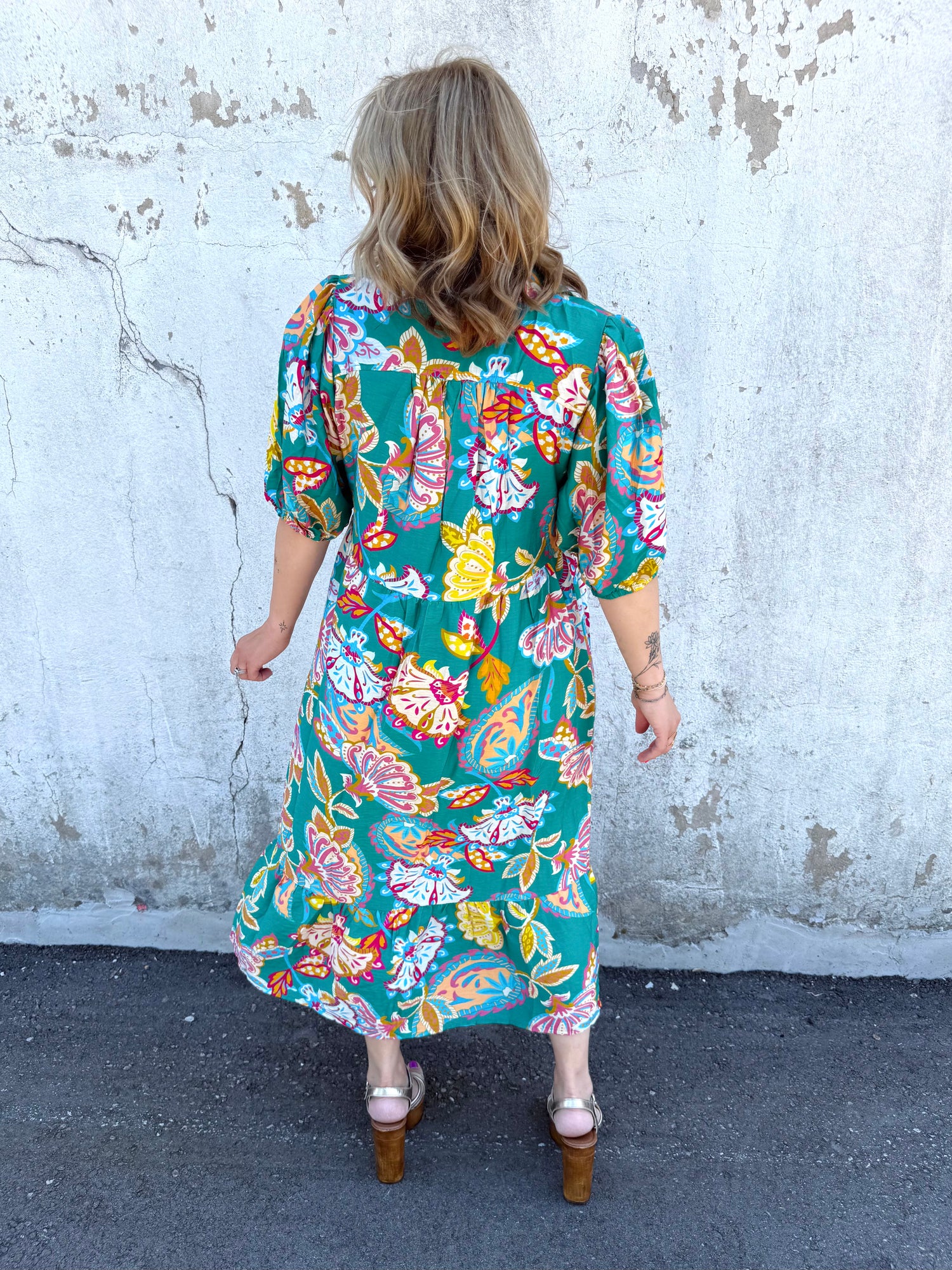 Paisley Paradise Maxi Dress {S-2X}