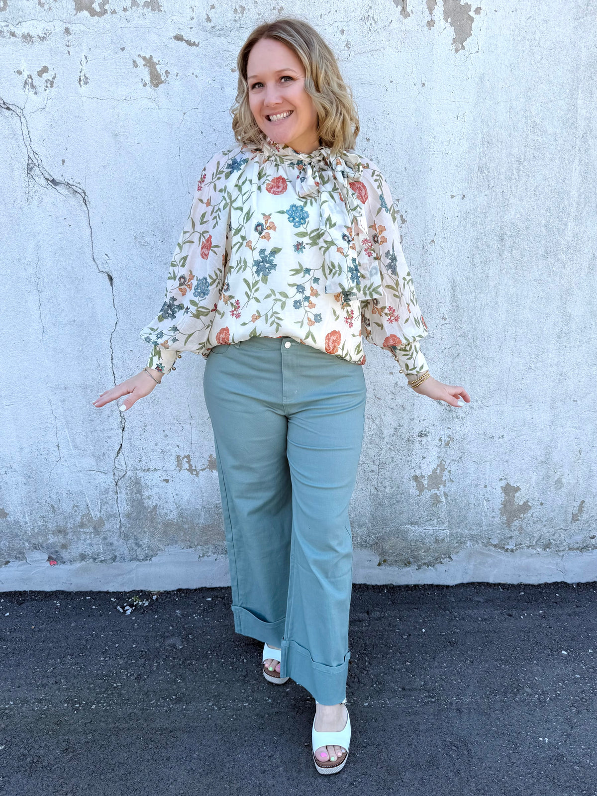 Soft Romance Bow Blouse {S-L} - KaraMarie