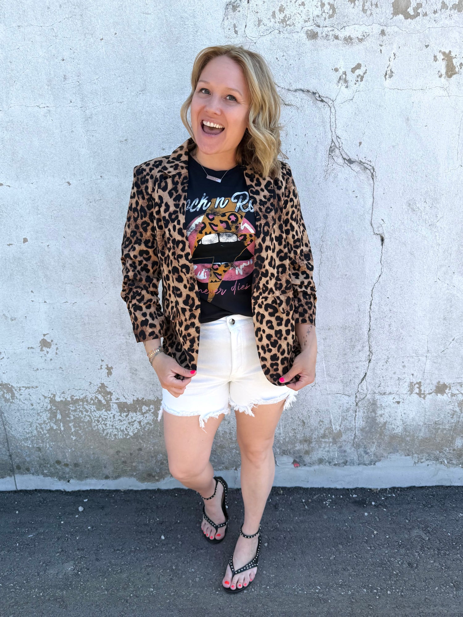 Fierce Flair Blazer {S-3X}