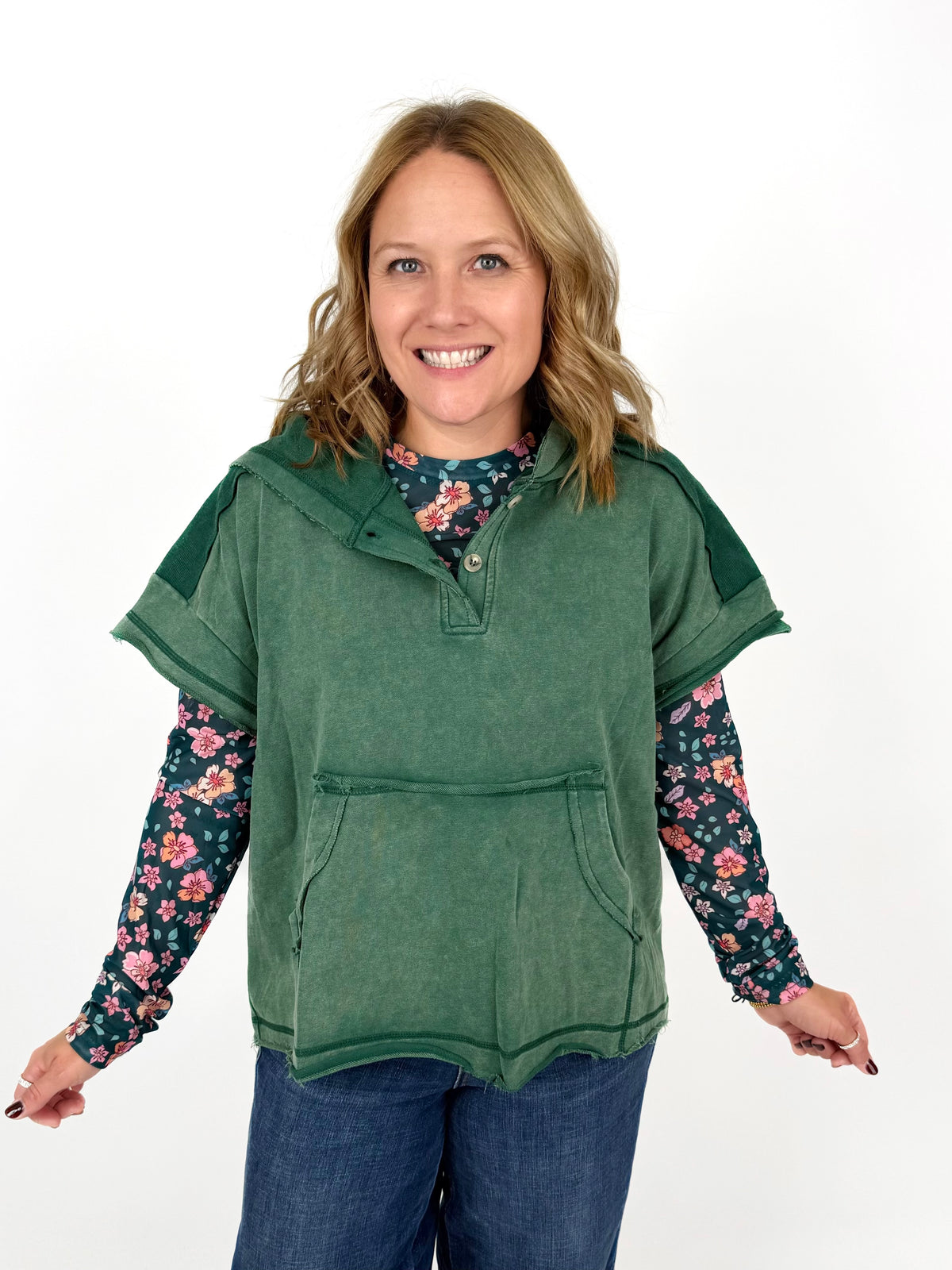 Easy Day Hoodie Top - Two Colors! {S-L}