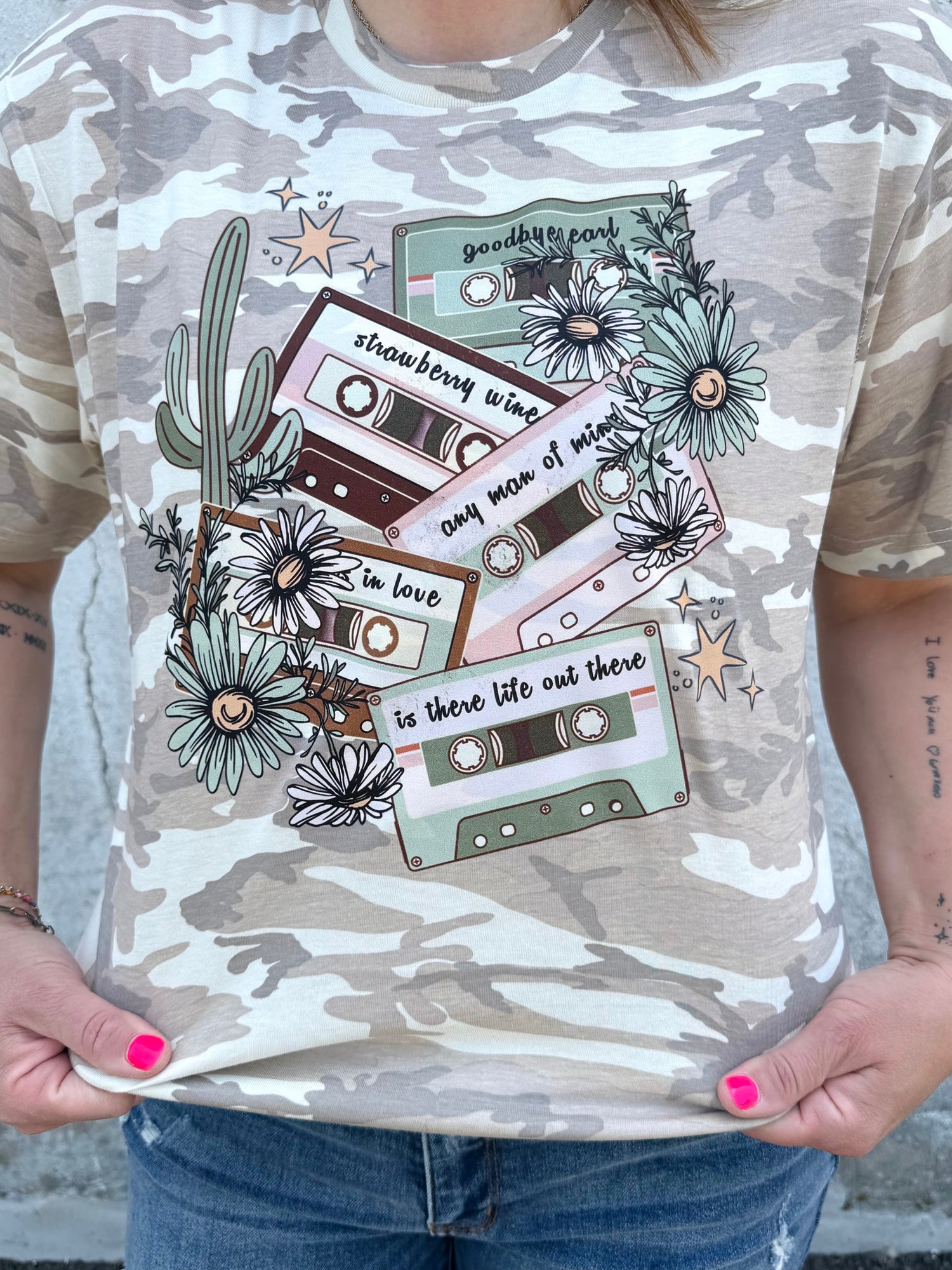 Country Music Cassette Graphic Tee {Custom Order!}