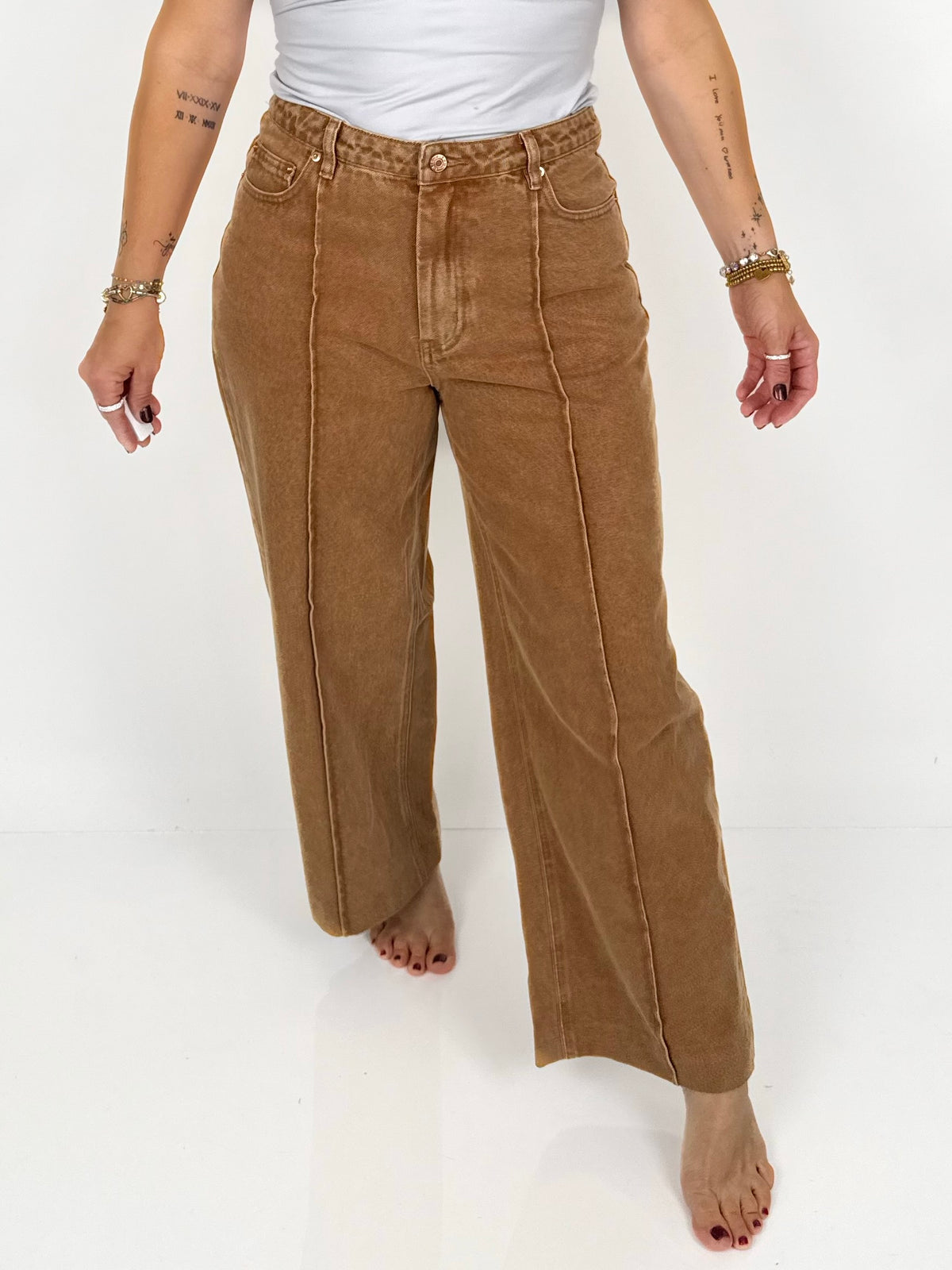 Camel Canyon Denim Pants {S-L}