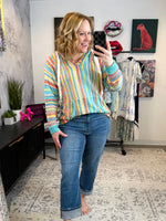 Canyon Spirit Hooded Pullover in Mint {S-2X} - KaraMarie