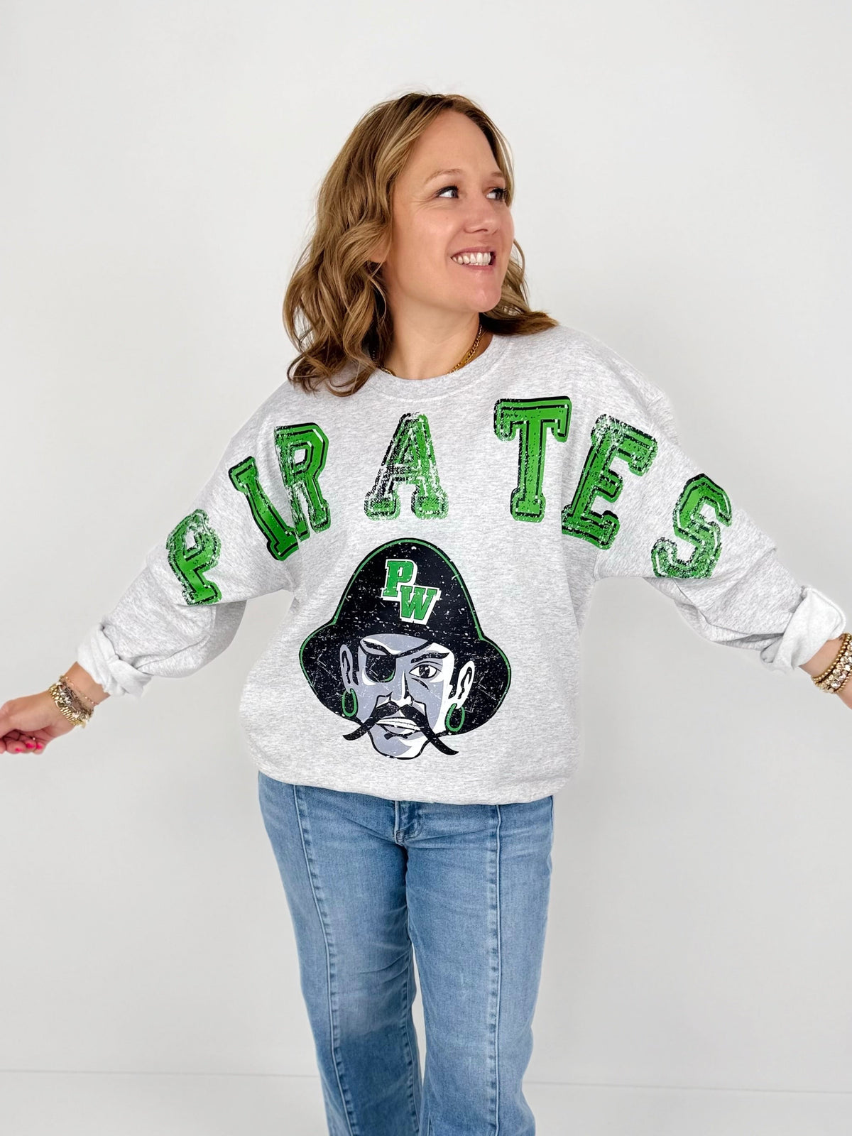 PIRATES Game Day Graffiti Sweatshirt {S-3X}