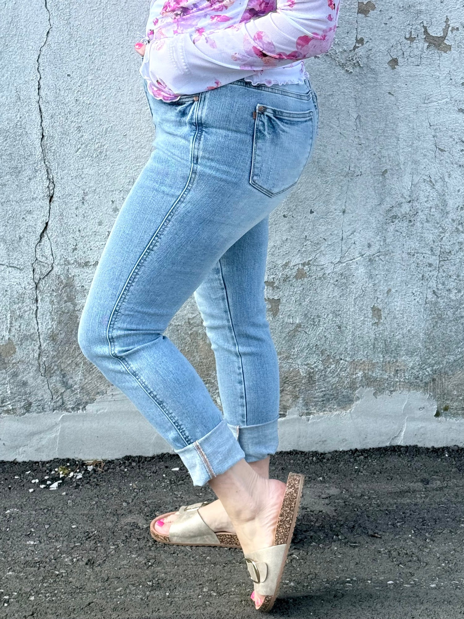 Judy Blue Faded Icon Skinny Jeans {1-22W}